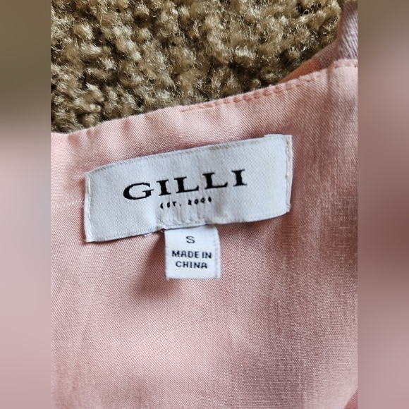 Gilli Pastel Striped Button-Down Midi Dress, Size Small - Picture 9 of 9